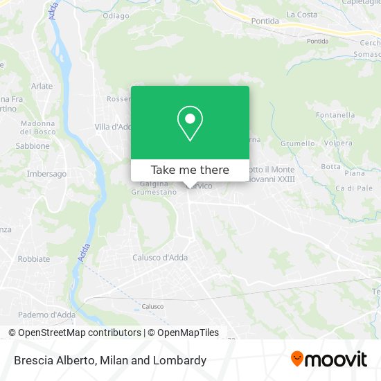 Brescia Alberto map