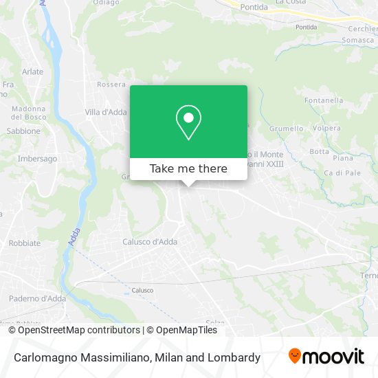 Carlomagno Massimiliano map