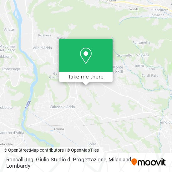 Roncalli Ing. Giulio Studio di Progettazione map