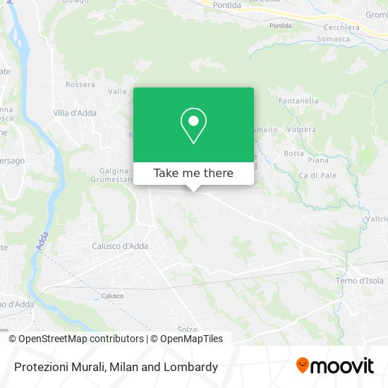 Protezioni Murali map