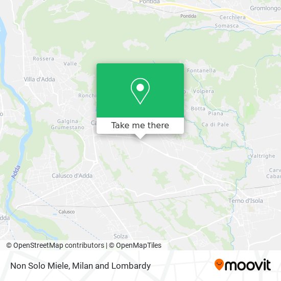 Non Solo Miele map