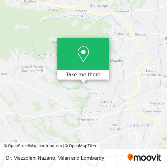 Dr. Mazzoleni Nazario map
