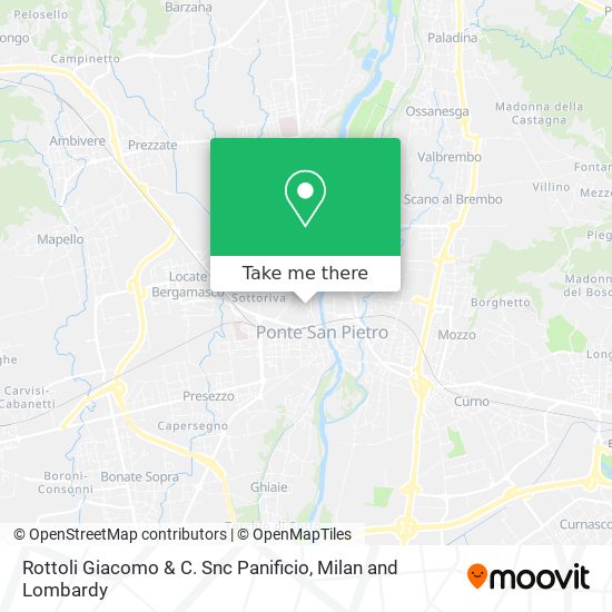 Rottoli Giacomo & C. Snc Panificio map