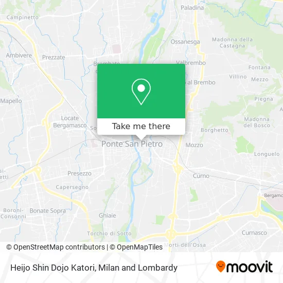 Heijo Shin Dojo Katori map