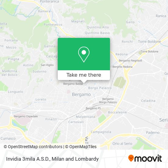 Invidia 3mila A.S.D. map