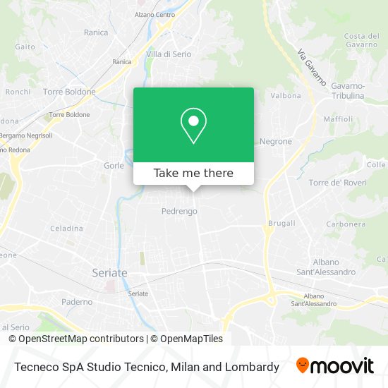 Tecneco SpA Studio Tecnico map