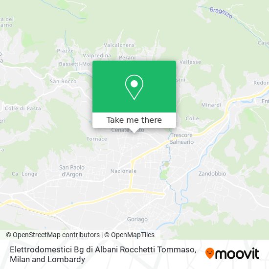Elettrodomestici Bg di Albani Rocchetti Tommaso map