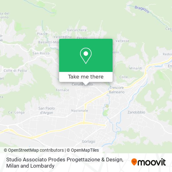 Studio Associato Prodes Progettazione & Design map