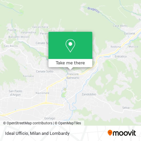 Ideal Ufficio map
