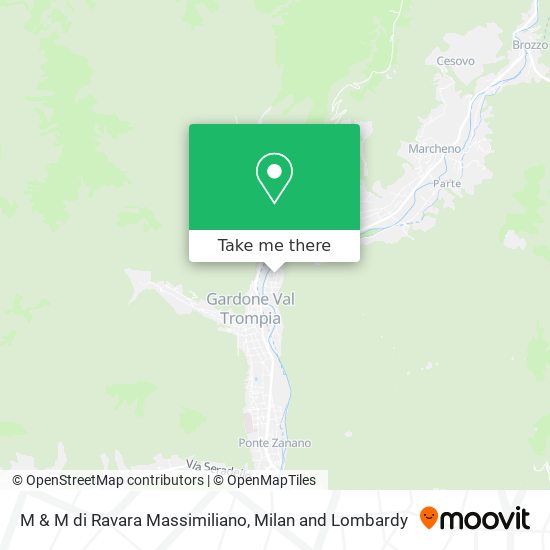 M & M di Ravara Massimiliano map