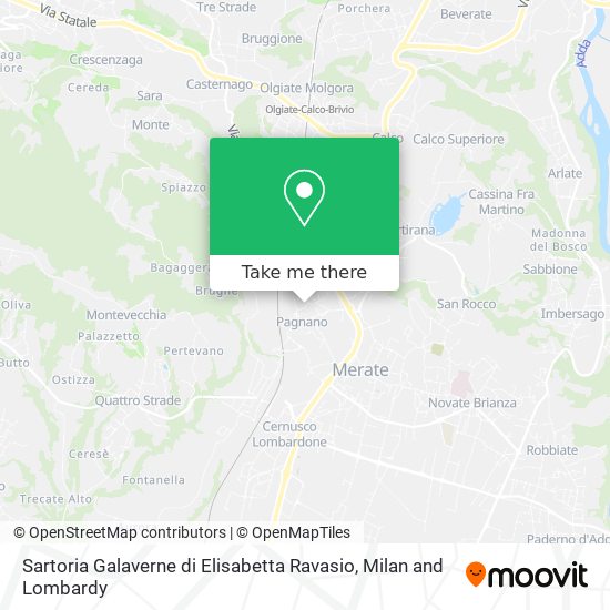 Sartoria Galaverne di Elisabetta Ravasio map