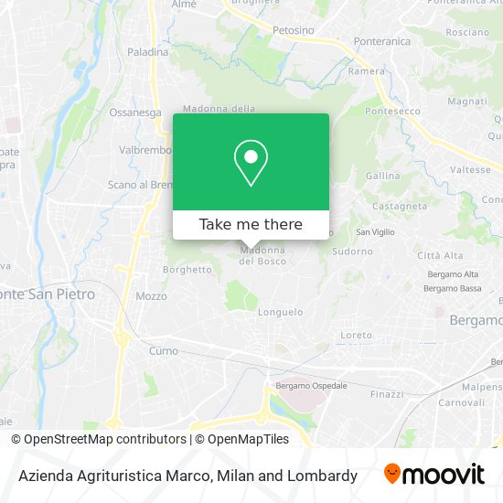 Azienda Agrituristica Marco map