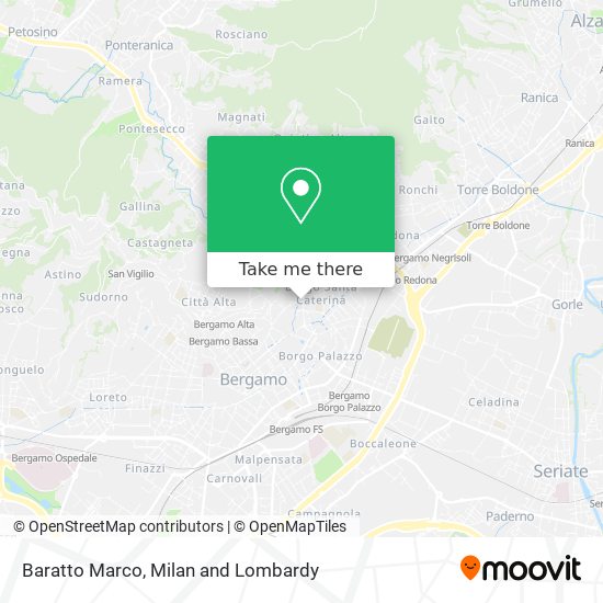 Baratto Marco map