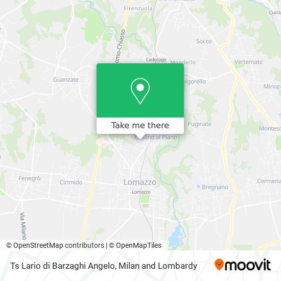 Ts Lario di Barzaghi Angelo map