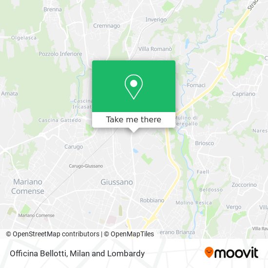 Officina Bellotti map