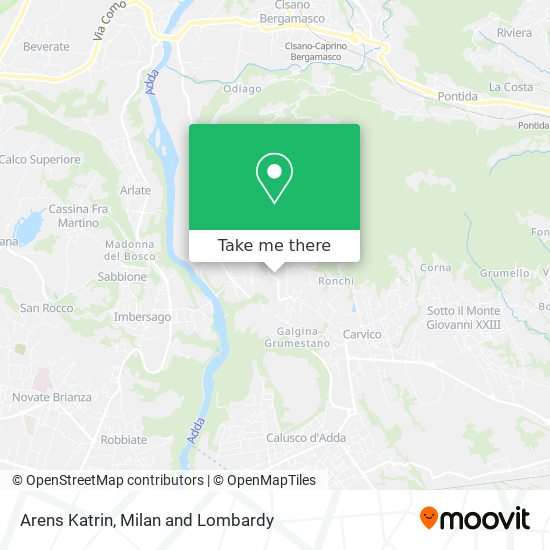 Arens Katrin map