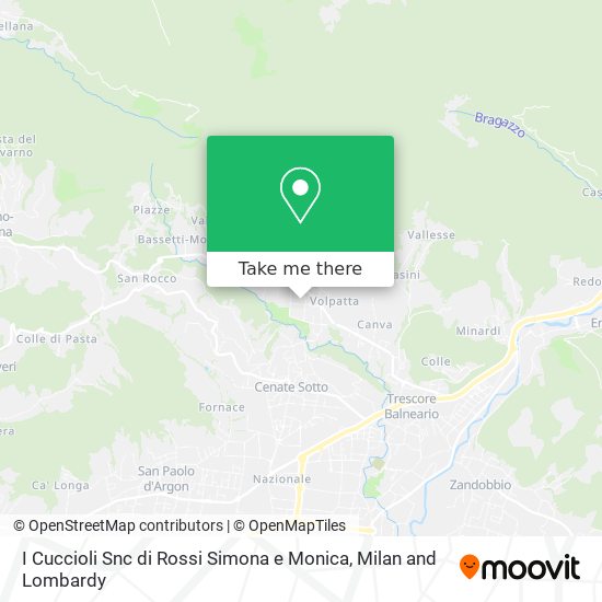 I Cuccioli Snc di Rossi Simona e Monica map