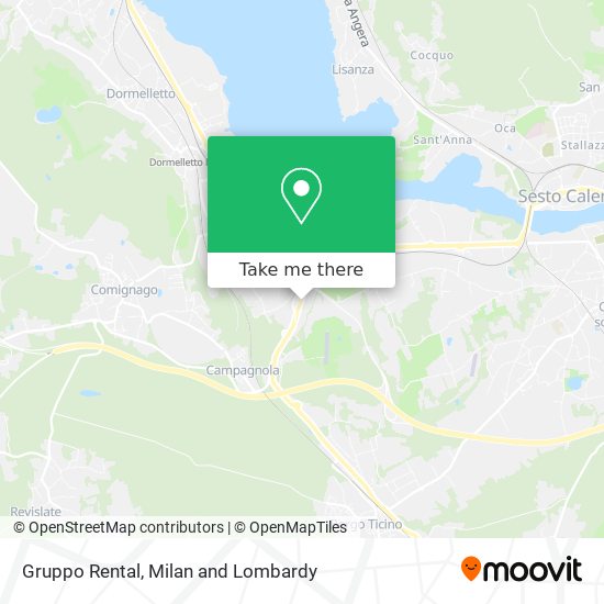 Gruppo Rental map