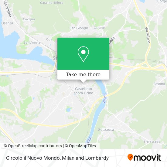 Circolo il Nuovo Mondo map