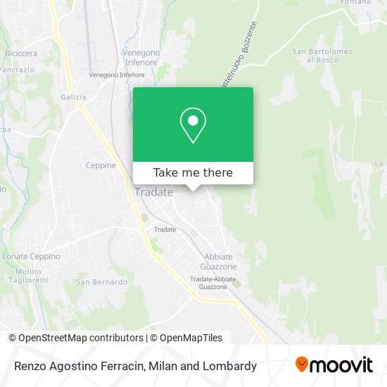 Renzo Agostino Ferracin map