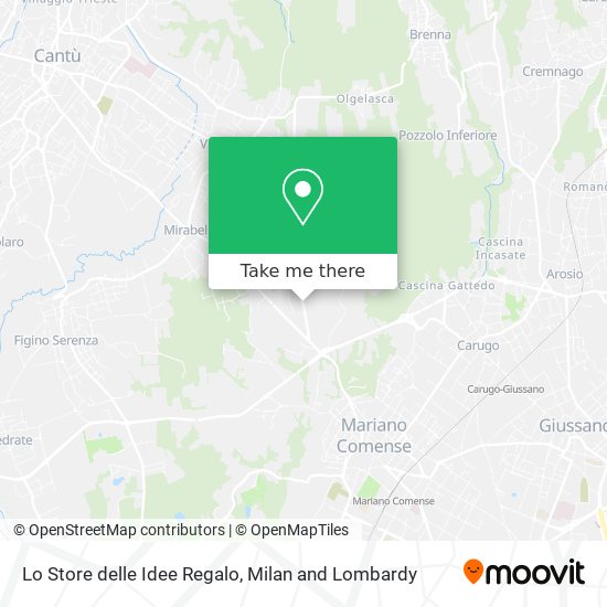 Lo Store delle Idee Regalo map