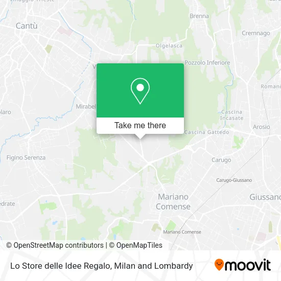 Lo Store delle Idee Regalo map