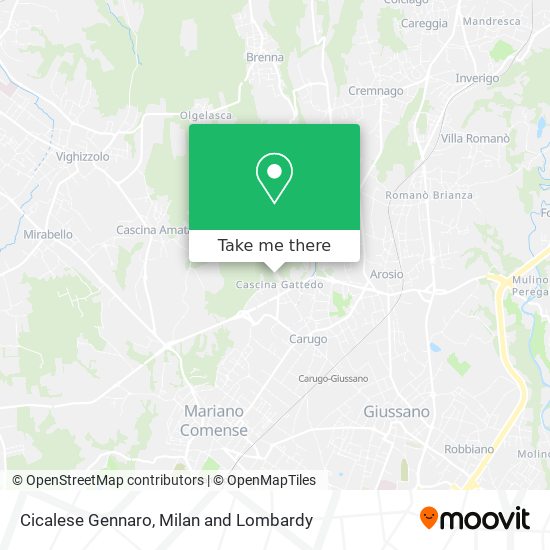 Cicalese Gennaro map