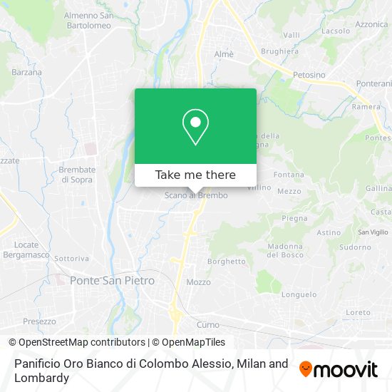 Panificio Oro Bianco di Colombo Alessio map