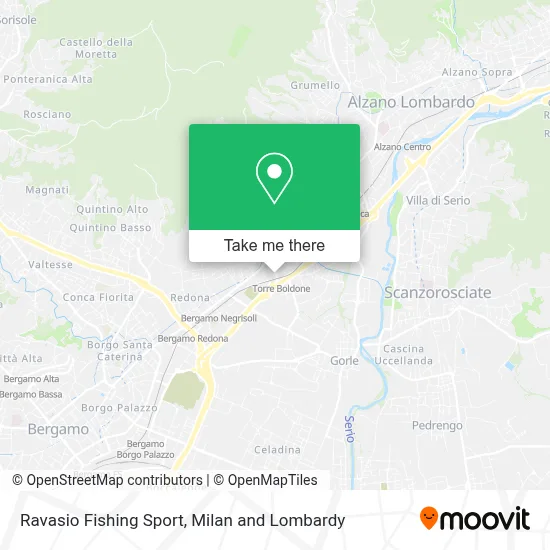 Ravasio Fishing Sport map