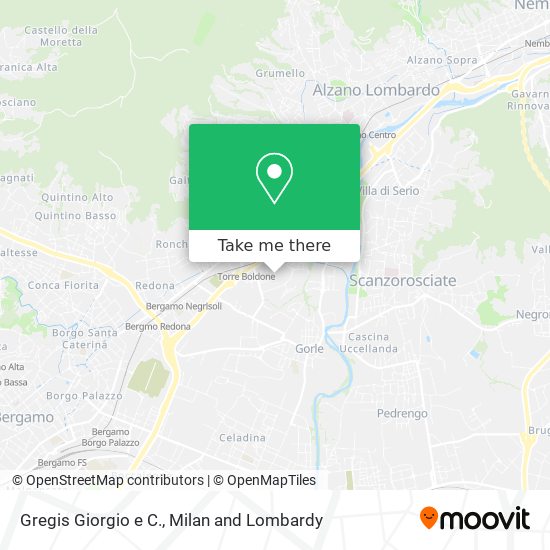 Gregis Giorgio e C. map