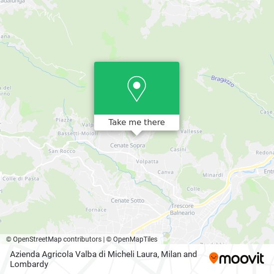 Azienda Agricola Valba di Micheli Laura map