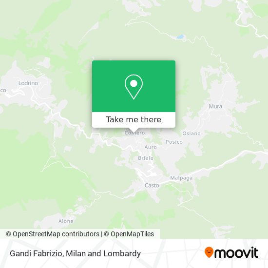 Gandi Fabrizio map