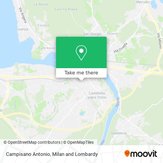 Campisano Antonio map
