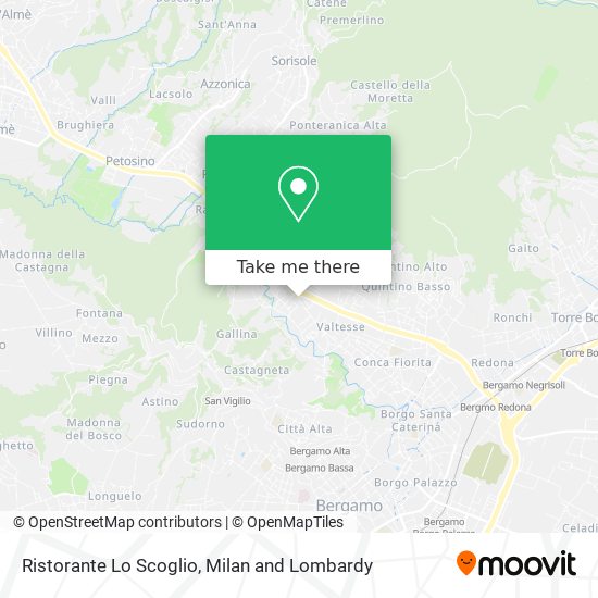 Ristorante Lo Scoglio map