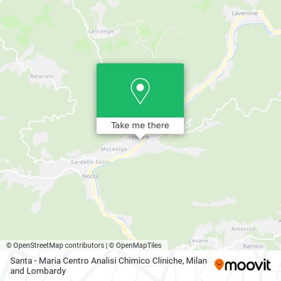 Santa - Maria Centro Analisi Chimico Cliniche map
