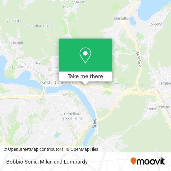 Bobbio Sonia map