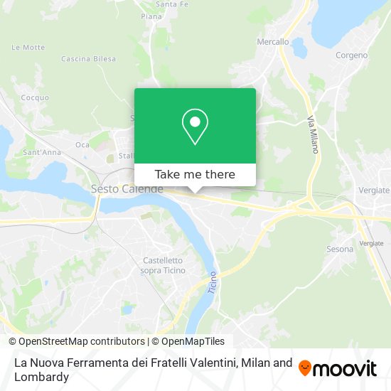La Nuova Ferramenta dei Fratelli Valentini map