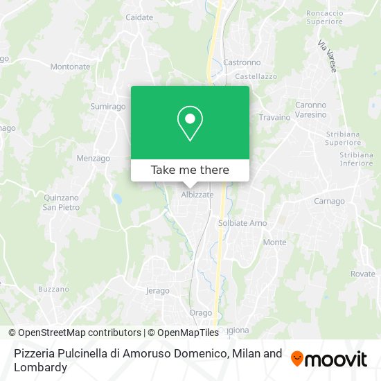 Pizzeria Pulcinella di Amoruso Domenico map