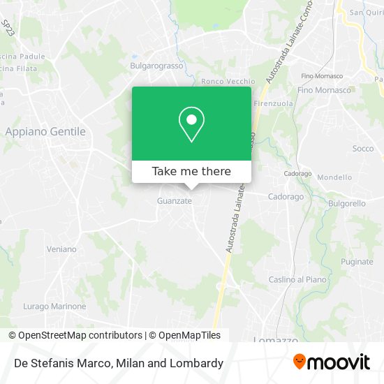De Stefanis Marco map