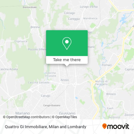 Quattro Gi Immobiliare map