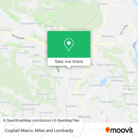 Cogliati Marco map