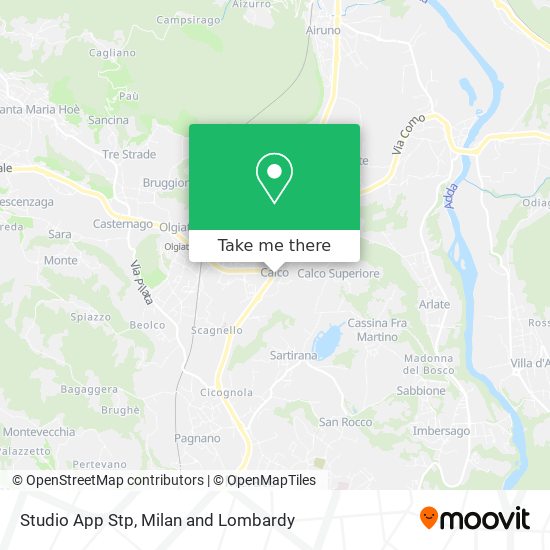 Studio App Stp map
