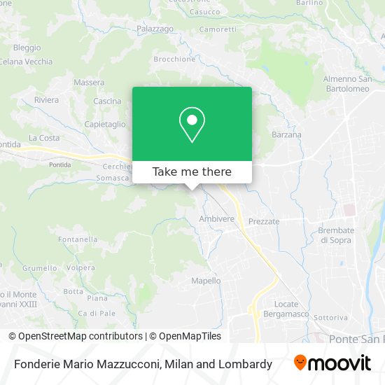 Fonderie Mario Mazzucconi map