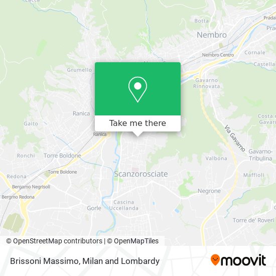 Brissoni Massimo map