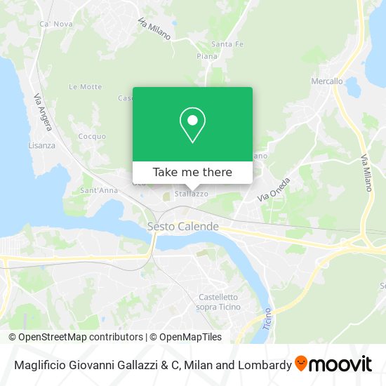 Maglificio Giovanni Gallazzi & C map