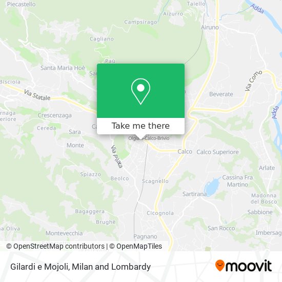 Gilardi e Mojoli map