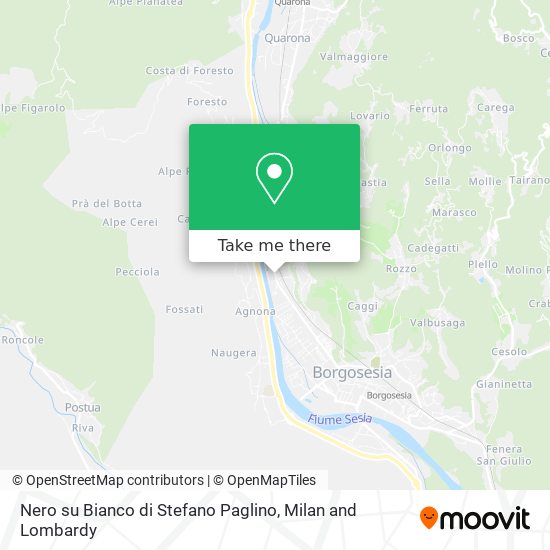 Nero su Bianco di Stefano Paglino map