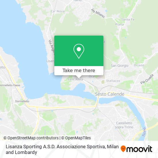 Lisanza Sporting A.S.D. Associazione Sportiva map