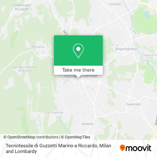 Tecnotessile di Guzzetti Marino e Riccardo map