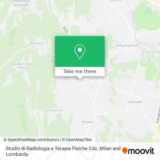 Studio di Radiologia e Terapie Fisiche Cdc map